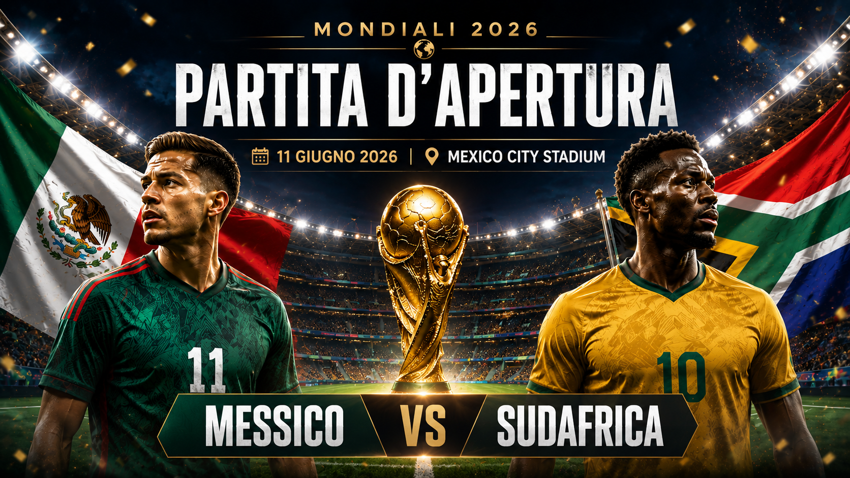 Messico-Sudafrica: analisi della partita d’apertura dei Mondiali 2026